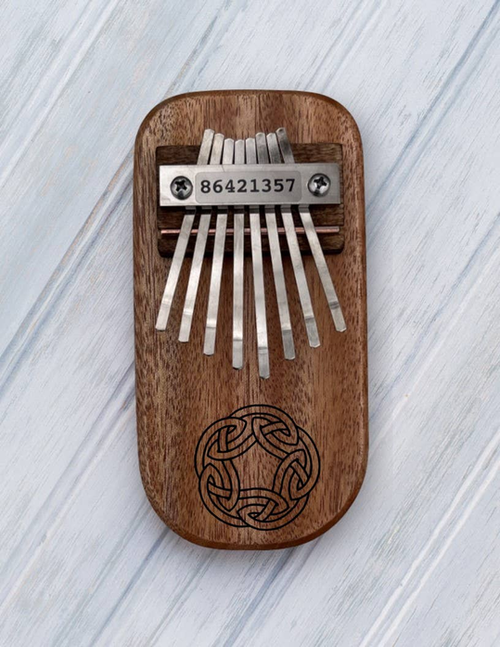 Celtic Knot Engraved Thumb Piano