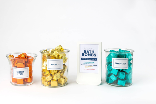 Georgia Peach BathTime Rocks (Set of 6)