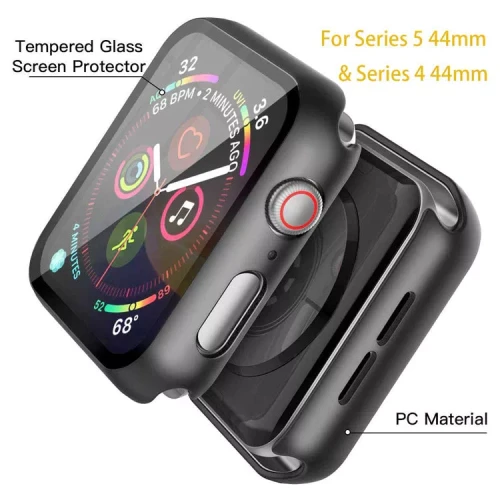 For Apple Watch 6 5 4 3 2 Se Cover Case + Screen Protector 38/40/41/42/44Mm