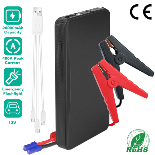 400A Peak 20000mAh Battery Charger Power Bank 