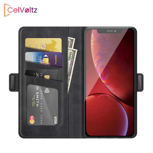Celvoltz Wallet Case Pu Leather Premium Quality