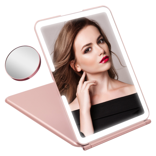 Folding Travel Makeup Mirror 