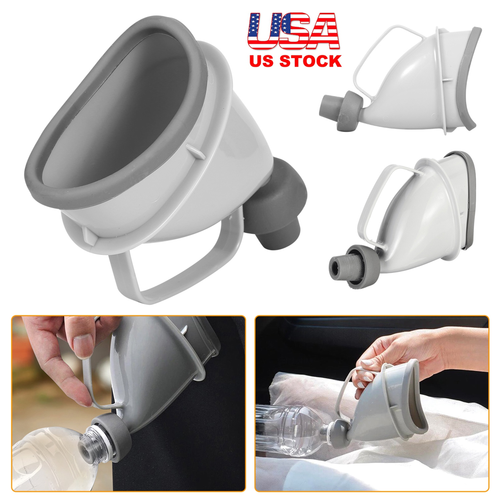 Unisex Potty Pee Funnel Adult Emergency Urinal Device