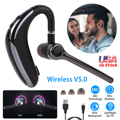 Wireless V5.0 Earpiece ENC Driving Earbuds