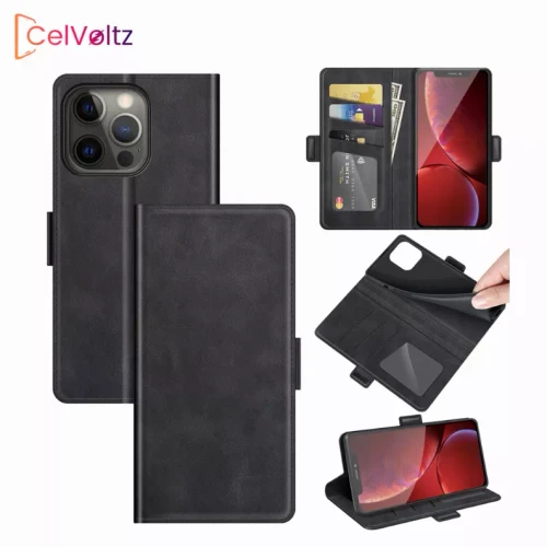 Celvoltz Wallet Case Pu Leather Premium Quality