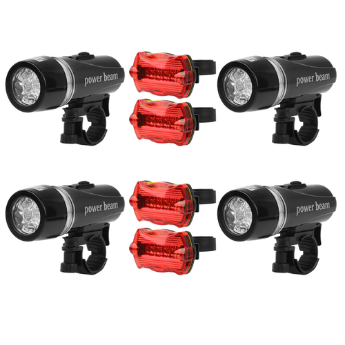 Universal  Front Rear Bike Light Set