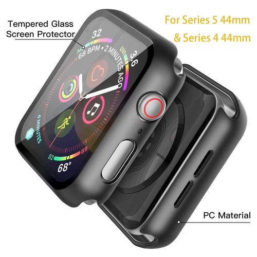 For Apple Watch 6 5 4 3 2 Se Cover Case + Screen Protector 38/40/41/42/44Mm