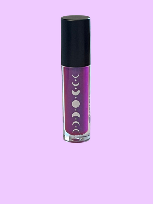 Stargazer - Purple/Pink shift Lip Gloss with Caramel Scent