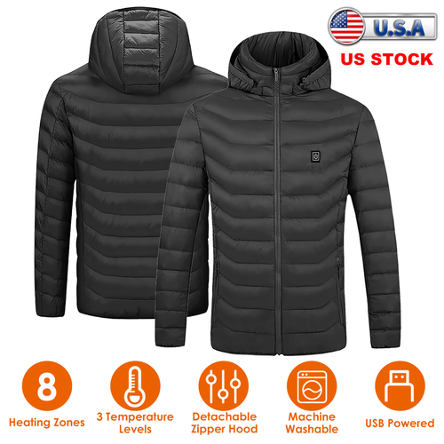 Heated Jacket Electric Heating Coat 
