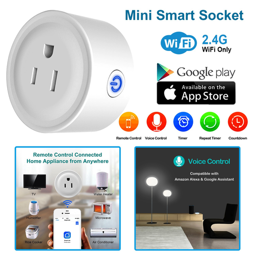 WiFi Smart Plug Outlet Wireless Smart Socket