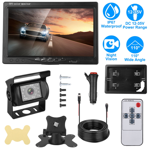 7In Screen Backup Camera System 