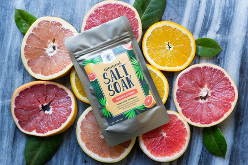 Seaside Citrus Effervescent Salt Soak