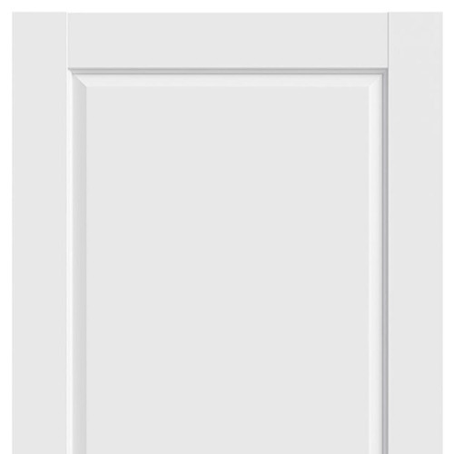 80" White Wood Slab Door