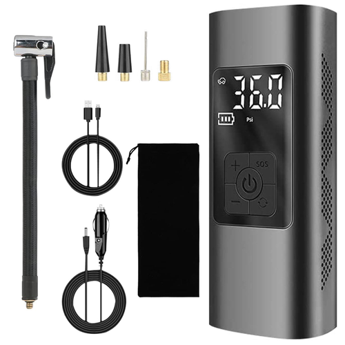 150PSI Cordless Car Tire Pump 6000mAh Rechargeable