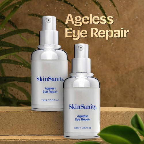 SkinSanity Eye Repair Serum with Hyaluronic Acid and Marine Algae 0.5 fl oz