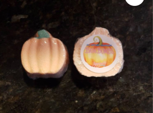 Mini Pumpkin Bath Bomb