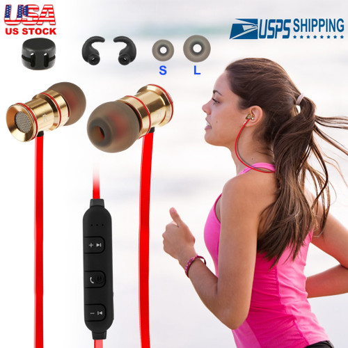 Sport Headsets Wireless V4.1 In-Ear Stereo Headphones 