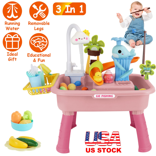 3 In 1 Kitchen Sink Toy