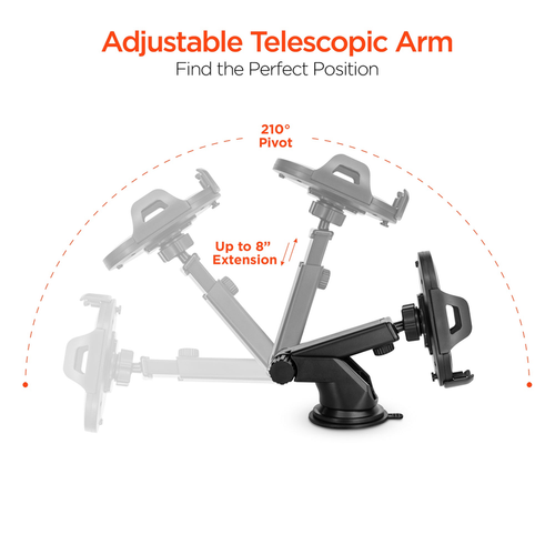 HyperGear 3-in-1 Phone Mount Kit Black