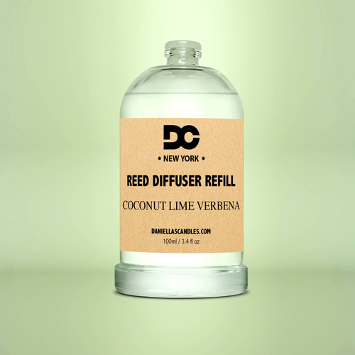 Coconut Lime Verbena Reed Diffuser Refill Oil 