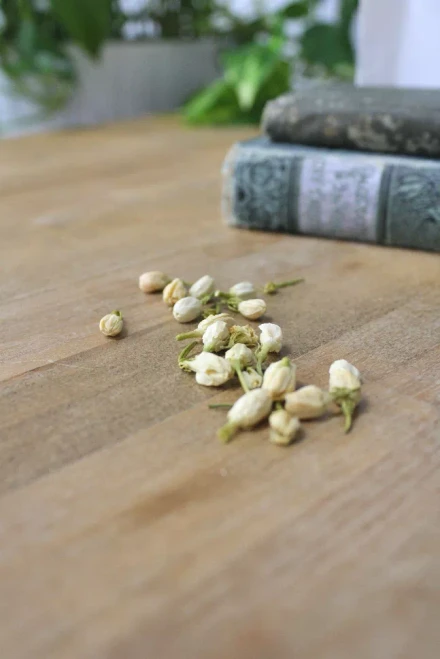 Organic Chinese White Jasmine - Whole Flower