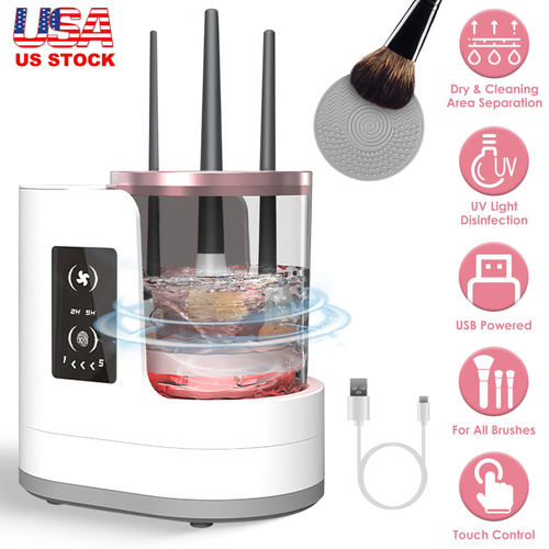 4 In 1 Electric Makeup Brush Cleaner