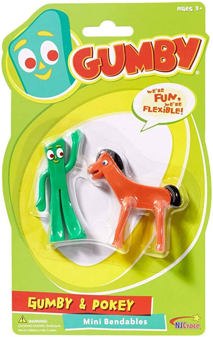 Gumby and Pokey Mini Bendable