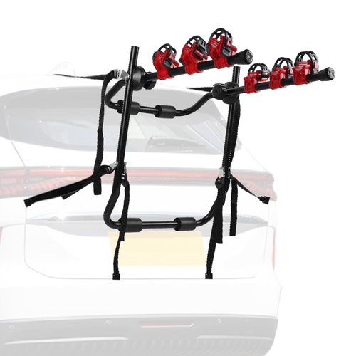 Car Bicycle Stand Rack 132LBS Load Hitch 3-Bike