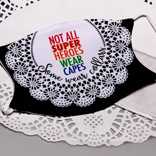 RBG "Super Heroes" Face Mask