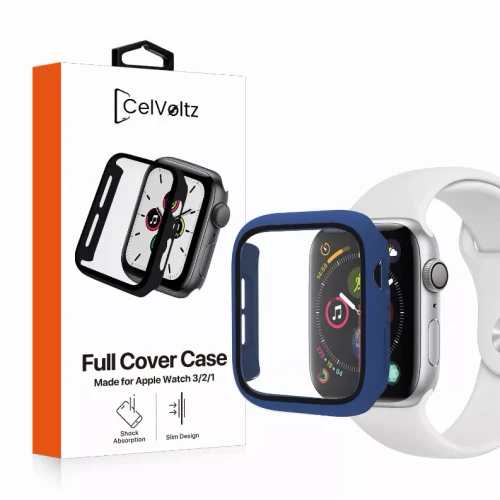 For Apple Watch 6 5 4 3 2 Se Cover Case + Screen Protector 38/40/41/42/44Mm