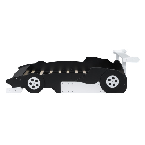 Black Wood Full Bed Frame