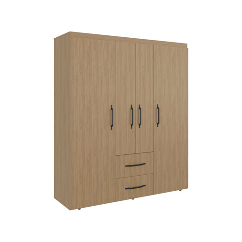 Two Piece Beige Bedroom Set
