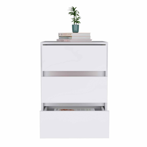 Artemisa 3 Drawer Filing Cabinet, Four Casters, Superior Top
