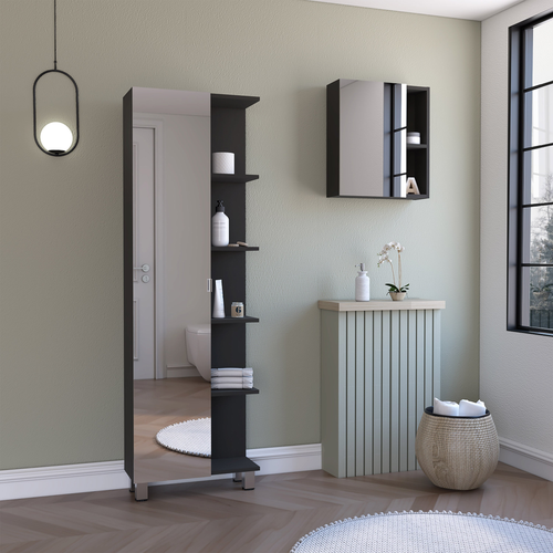 Fulton 2 Piece Bathroom Set, Linen Cabinet