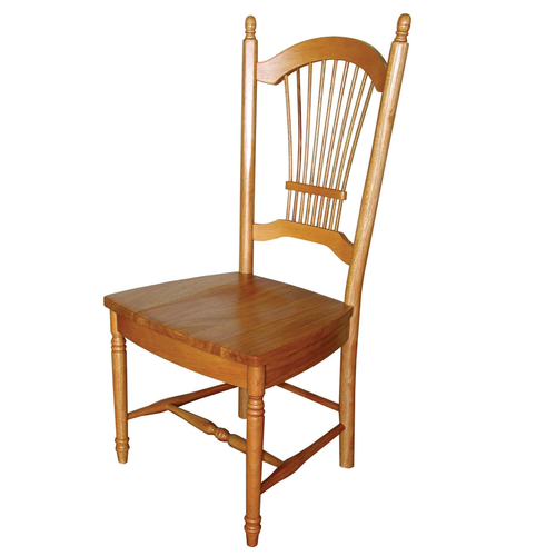 Sunset Trading Oak Selections Allenridge Dining Chair | Light Oak | Set of 2