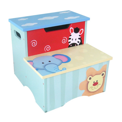 Kids Funnel Joseph Boys Animal Step Stool