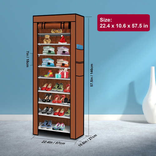 iMounTEK 10 Tiers DIY Shoe Cabinet 
