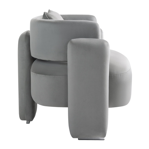 Modern Velvet Lounge Chair