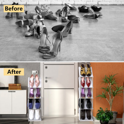 8 Tier Vertical Shoe Rack 