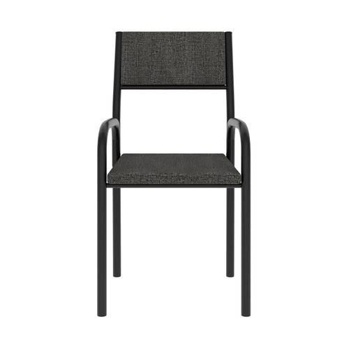 Smoky Black and Black Office Chair