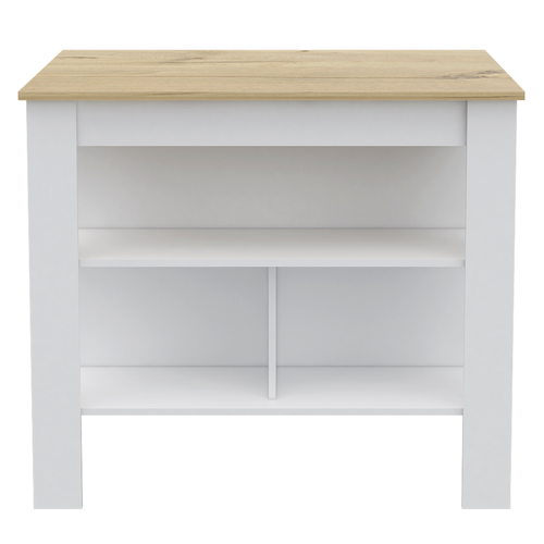 Houston 2 Piece Kitchen Set, Kitchen Island + Kitchen Pantry
