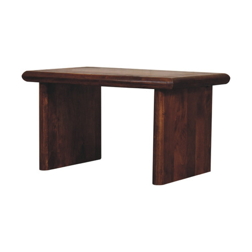 32" Chestnut Solid Wood Solid Coffee Table