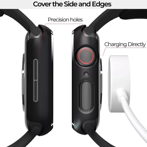 For Apple Watch 6 5 4 3 2 Se Cover Case + Screen Protector 38/40/41/42/44Mm