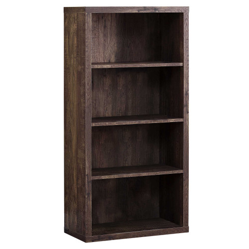 Homeroots Office Adjustable Bookshelf