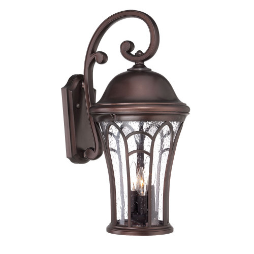 Homeroots Lighting XL Bronze Tapered Goblet Wall Light, Bronze Finish
