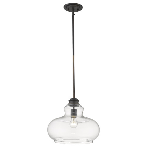 Homeroots Lighting Torrel 1-Light Oil-Rubbed Bronze Pendant