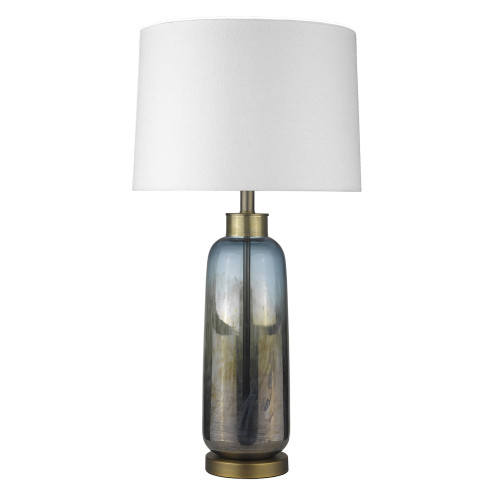 Homeroots Lighting Solo 1-Light Pendant, Polished Chrome, Multi-Faceted Round Crystal Shade
