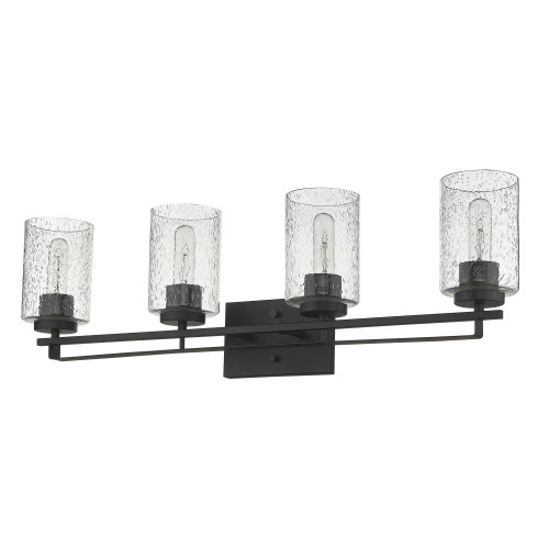 Homeroots Lighting Orella 4-Light Vanity, Oil-Rubbed Bronze Finish
