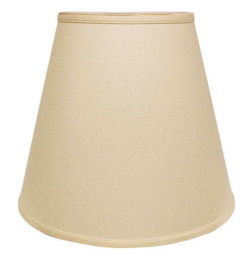 Beige Paper Empire Lamp Shade