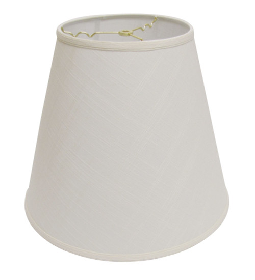 Off White Linen Empire Lamp Shade